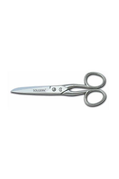 No8 Home 232-5 Yarn and Fabric Cleaning Scissors No: 5 Inch / 12.70 cm - Nickel Plated