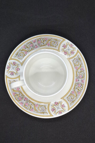 Bavaria Schumann Arzberg Duble Kahve Fincanı 160 ml Pembe Tomurcuk