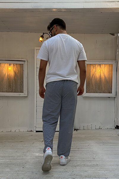 OXVİN Φούτερ Pipe Leg 2 νημάτων Εποχιακή Φαρδιά Πόδι (Full Fit)