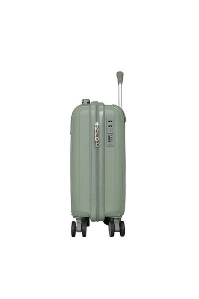 OEM Troler PERFECT LINE PP 1033, 47x30x20 cm, verde, cu roti detasabile, usor si compact