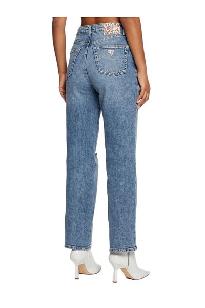 Guess Pantaloni dama GUESS MELROSE albastri