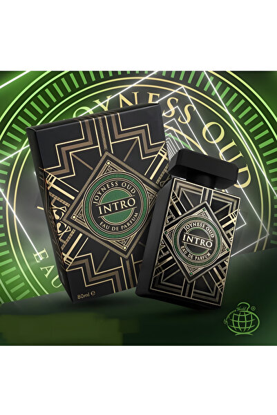 Fragrance World Apa de parfum Intro Joyness Oud de Fragrance World, unisex, 80 ml