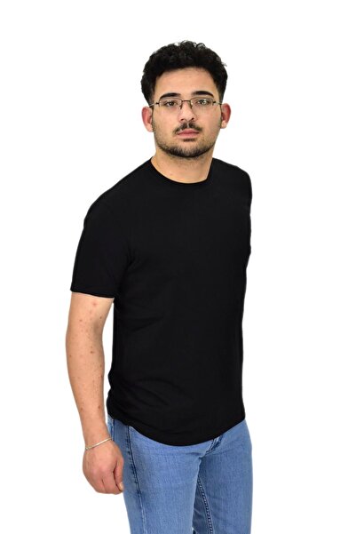 Raymons Ανδρικό μπλουζάκι Zero Zero Plain Lycra Single Jersey 4380 BGL-ST04528