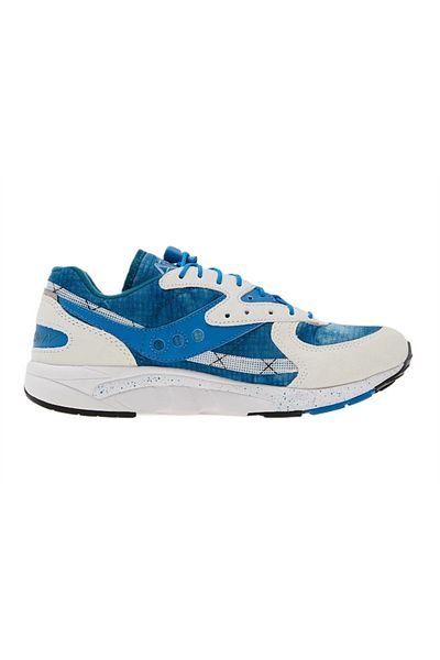SAUCONY Pantofi de alergare pentru bărbați Aya Wht/Blu/Tie Dye Albastru