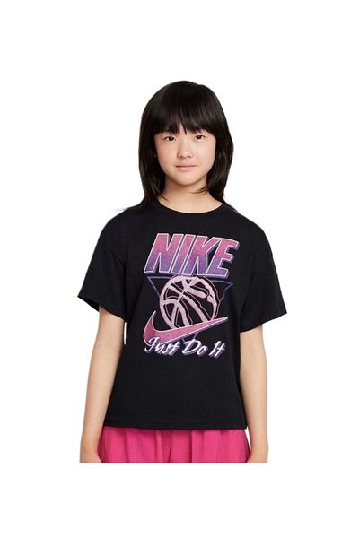 Nike Sportswear for girls t-shirt black