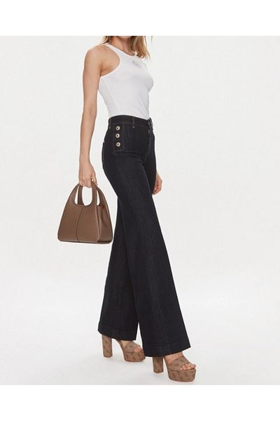 Guess NEW FAYE PANT pantaloni de dama bleumarin