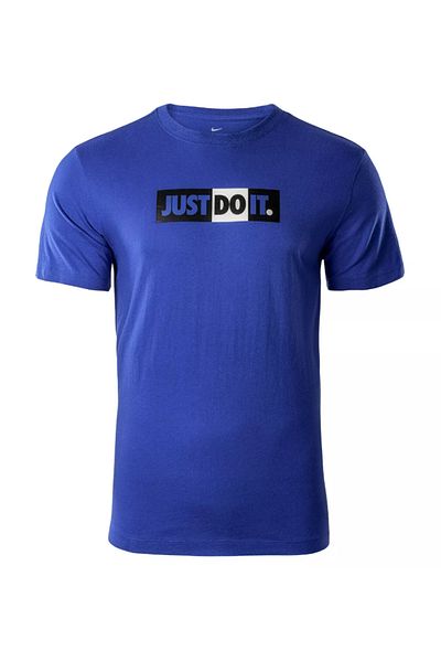 Nike M NK BREATHE RUN TOP SS men's t-shirt blue