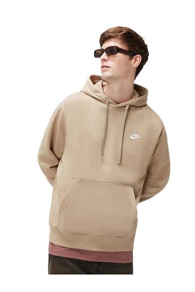 Nike Sportswear Club Fleece Men's Sweatshirt Beige