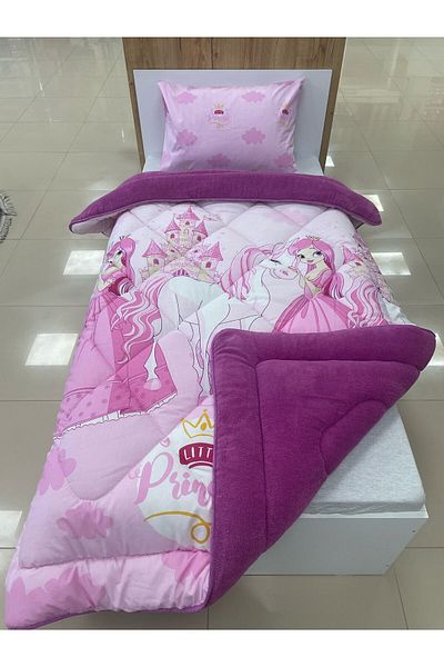 Skyline Single Double Sided Luxury Wellsoft Soft Fleece Quilt and Pillow Case