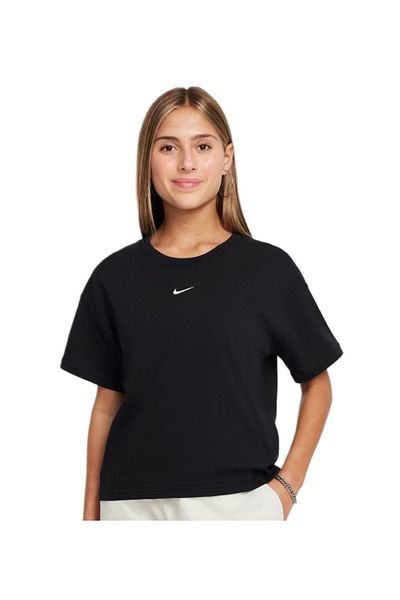 Nike Sportswear Essential for girls t-shirt black