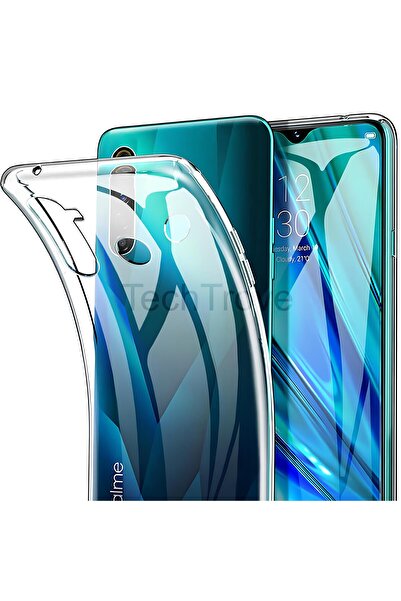 TechTrove Realme 6 Kılıf Esnek ve Şeffaf Tpu Silikon Kapak