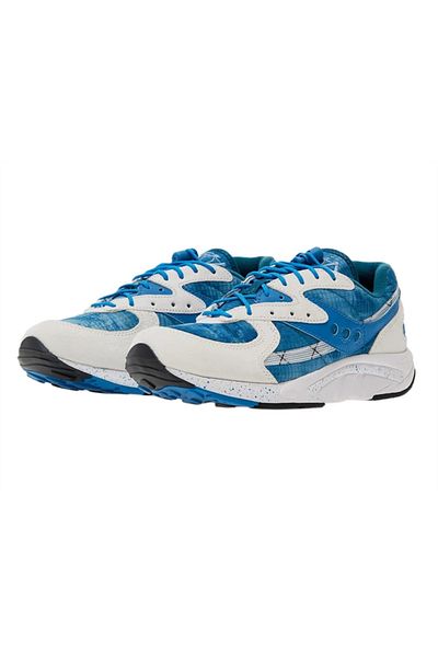 SAUCONY Pantofi de alergare pentru bărbați Aya Wht/Blu/Tie Dye Albastru