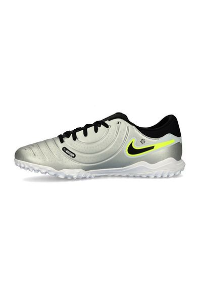 Nike LEGEND 10 ACADEMY TF men's sports shoes gray