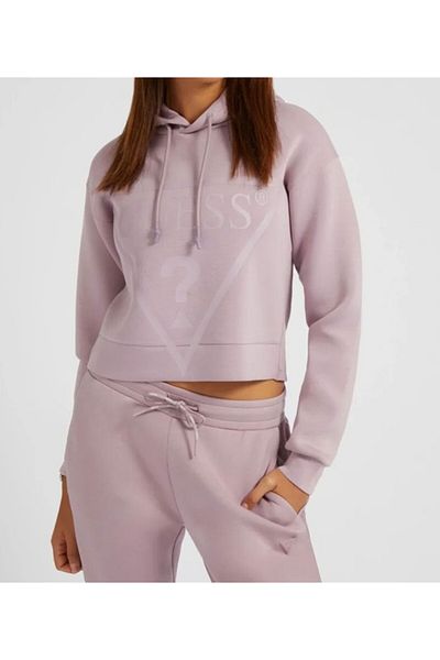 Guess NOU HEATHER ALISA HOODED Hanorac de dama mov