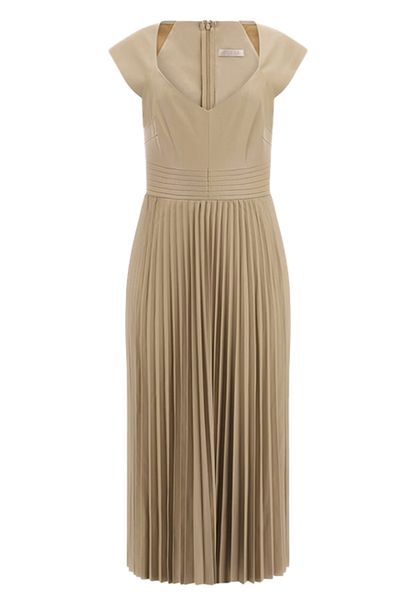 Guess SS TERI DRESS rochie dama bej