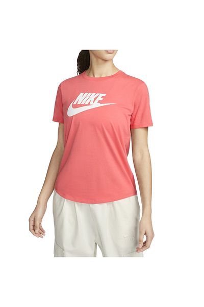 Nike W NSW TEE ESSNTL ICN FTRA womens t-shirt pink