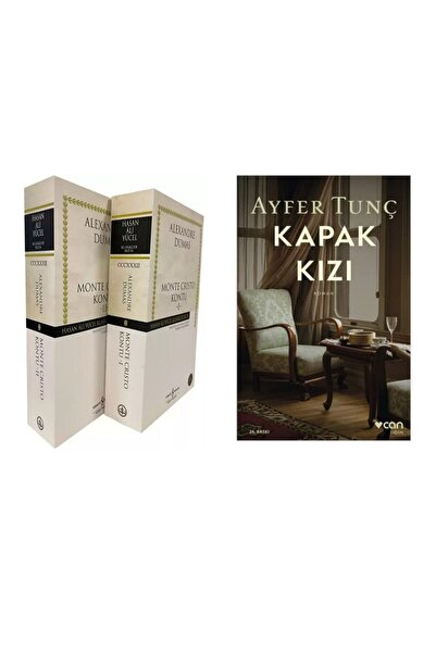 TÜRKİYE İŞ BANKASI KÜLTÜR YAYINLARI Monte Cristo Kontu - 2 Kitap Takım - Alex...
