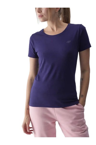 4F TRIOC F1845 tricou dama bleumarin