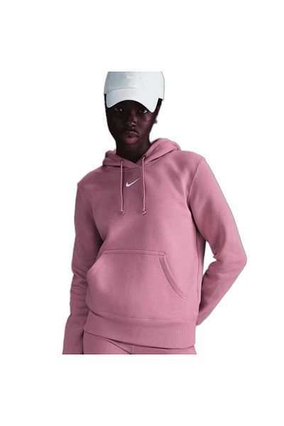 Nike Hanorac pentru femei Phoenix Fleece Roz