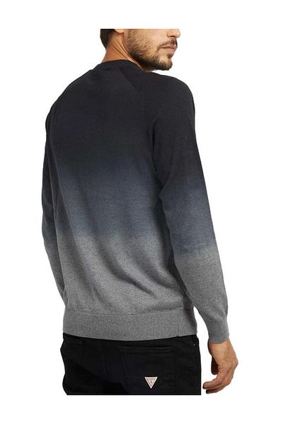 Guess PACE DEEP DYE CN SWT mens sweatshirt black