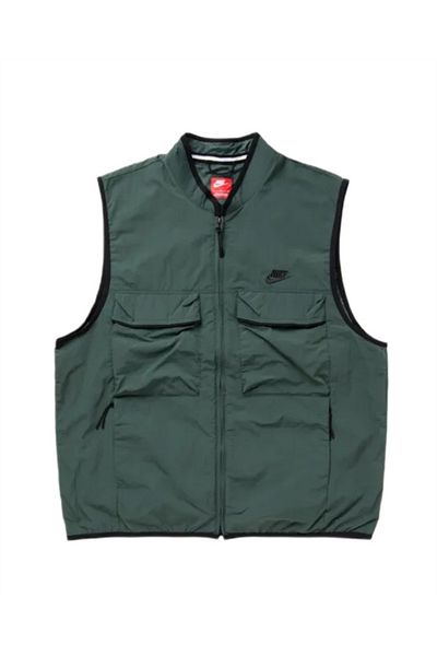 Nike M NK TCH WVN VEST men's vest green