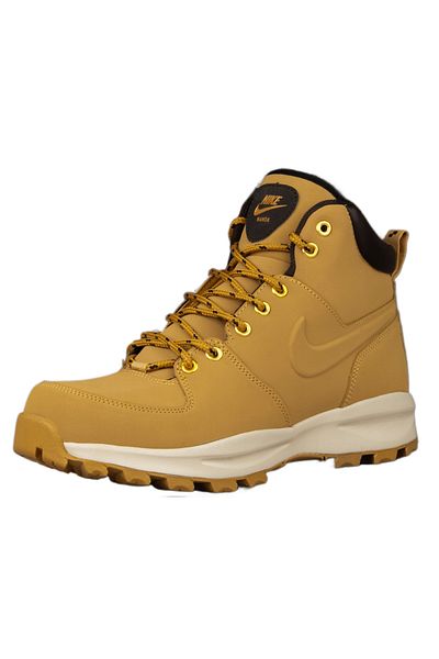 Nike Ghete de iarnă pentru bărbați din piele Nike Manoa maro