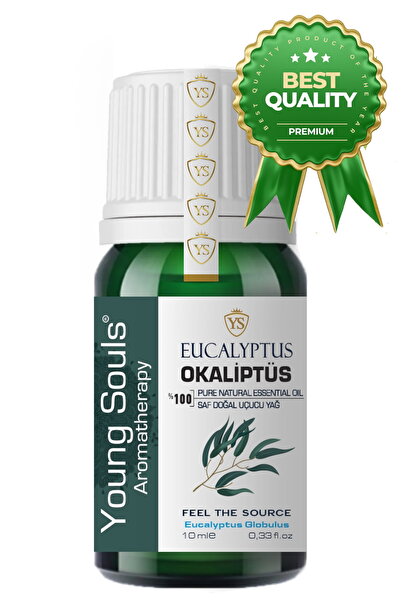 YOUNG SOULS Aromatherapy Eucalyptus Globulus Essential Oil Okaliptüs Globulus...