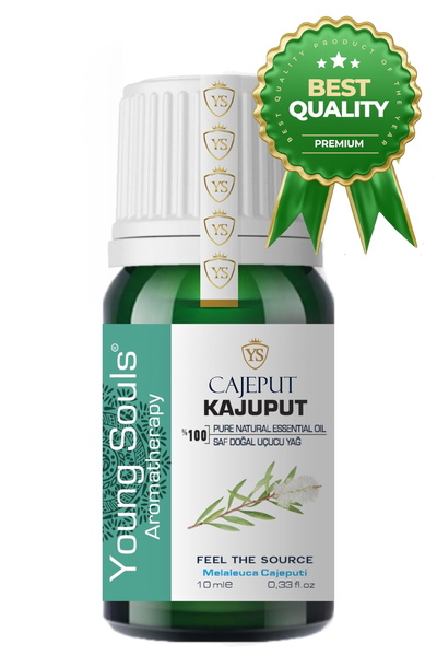 YOUNG SOULS Aromatherapy Cajeput Essential Oil Kajuput Uçucu Yağ 10 Ml