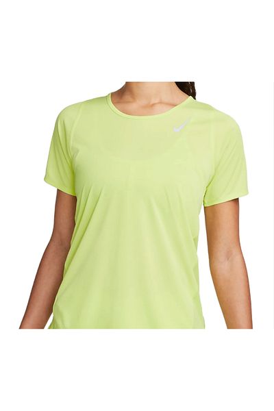 Nike Tricou dama NIKE W NK FAST DF SS TOP verde