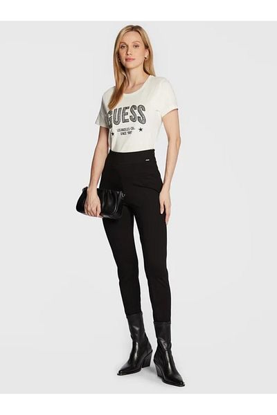 Guess GUESS SS CN MIRELA TEE women's t-shirt white
