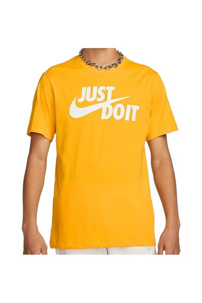 Nike Sportswear JDI Mens T-Shirt Yellow