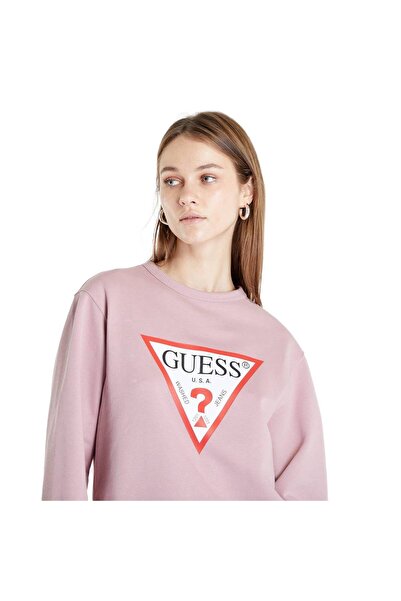 Guess CN ORIGINAL FLEECE women's sweatshirt pink