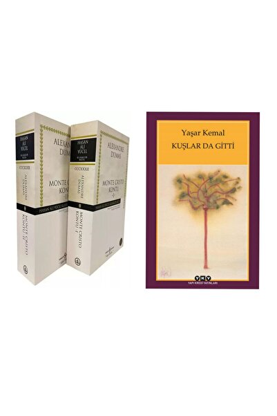 TÜRKİYE İŞ BANKASI KÜLTÜR YAYINLARI Monte Cristo Kontu - 2 Kitap Takım - Alex...