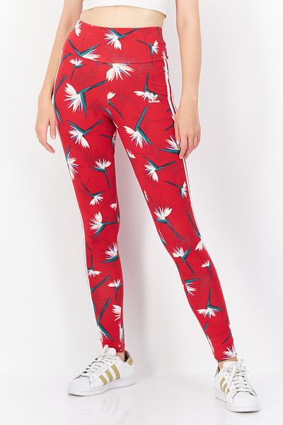 adidas Originals x Thebe Magugu Women Tight Fit Training Leggings, Multicolor