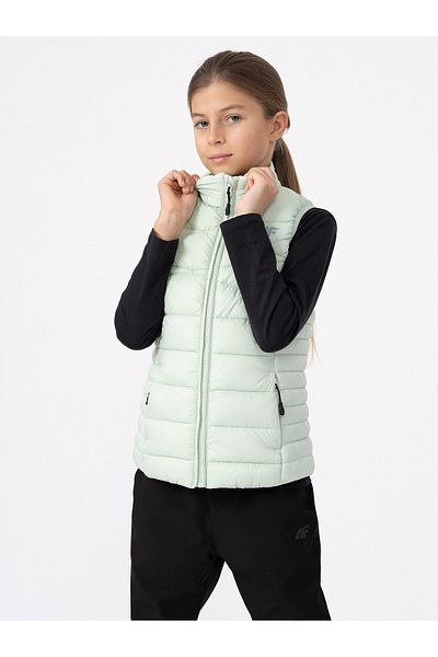 4F VEST F039 for girls vest black