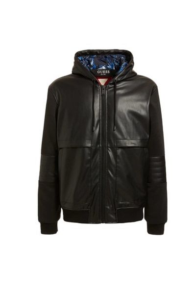 Guess DOWNTOWN BRANDED BOM men's jacket black