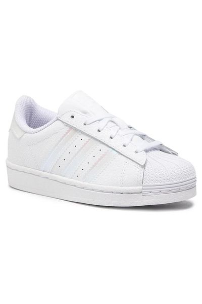 adidas adidasi SUPERSTAR C pentru baieti albi