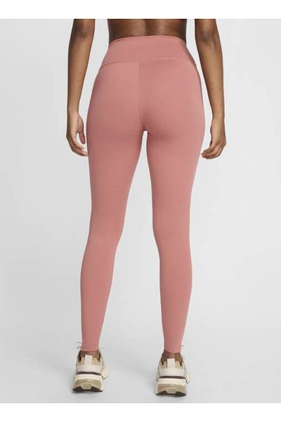 Nike One women's leggings red