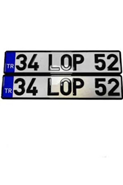 Renault Genel Beşiktaş Baskı App Plaka