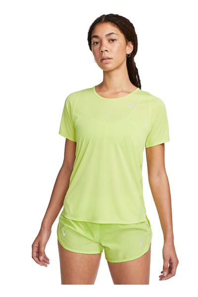 Nike Tricou dama NIKE W NK FAST DF SS TOP verde