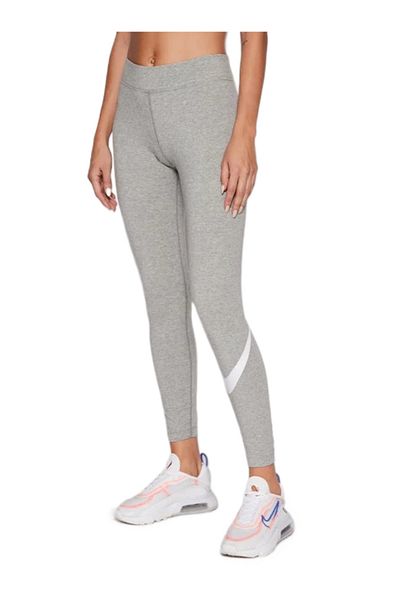 Nike Leggings dama NIKE W NSW ESSNTL GX MR LGGNG SWSH negri