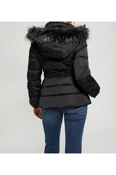 Guess LAURIE DOWN JACKET women's jacket black