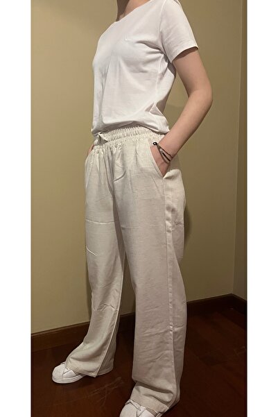 ByEsila Brand Model Women's Linen Pants