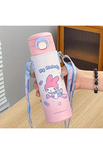 ada çanta kırtasiye With Protection Case Children's Thermos Stainless Steel My Melody Figured Two-Stage Special Cover Ad1096
