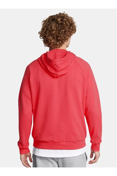 Under Armour UA Rival Fleece Logo HD Mens Sweatshirt Red