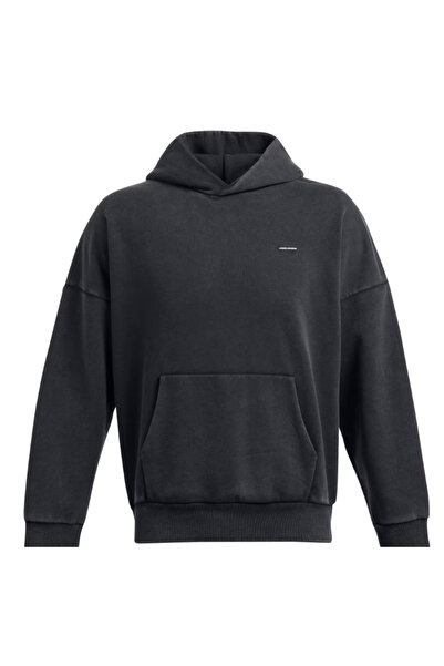 Under Armour Hanorac pentru bărbați UA Icon HWT Flc Wash OS Hood, negru