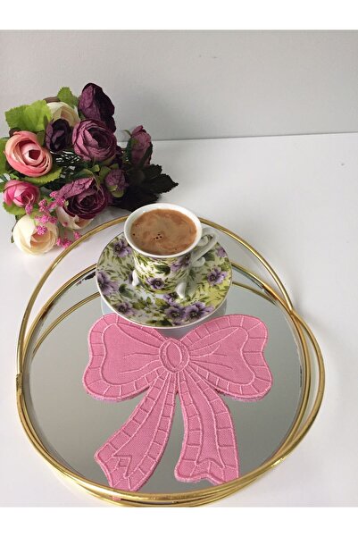 AFA TASARIM Fiyonk Kahve Sunum Peçetesi, Kokteyl Peçete & Bardak Altlığı 1' ADET