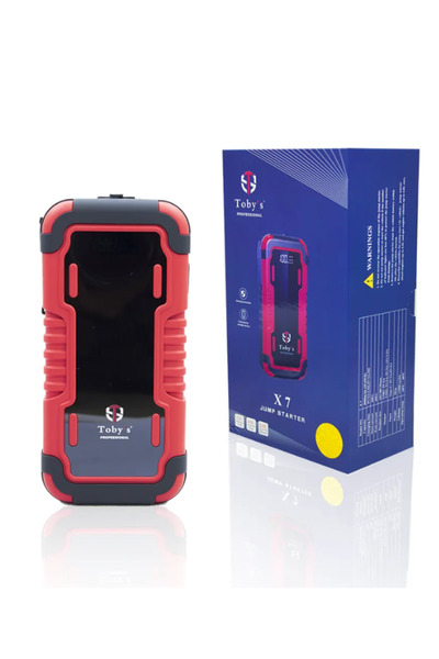 TOBYS جهاز توبي X7 الجديد، مزود ببطارية قوية للسيارات بسعة 8000 مللي أمبير/سا...