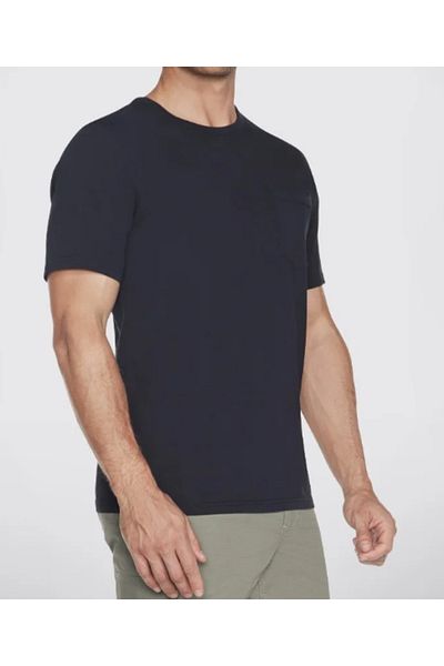 SKECHERS SKECH-BREEZE SLUB POCKET TEE men's t-shirt black