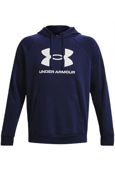 Under Armour Hanorac UA Rival Fleece Logo HD pentru bărbați, bleumarin